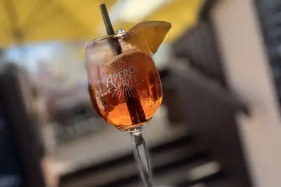 Aperol Spritz na terásce